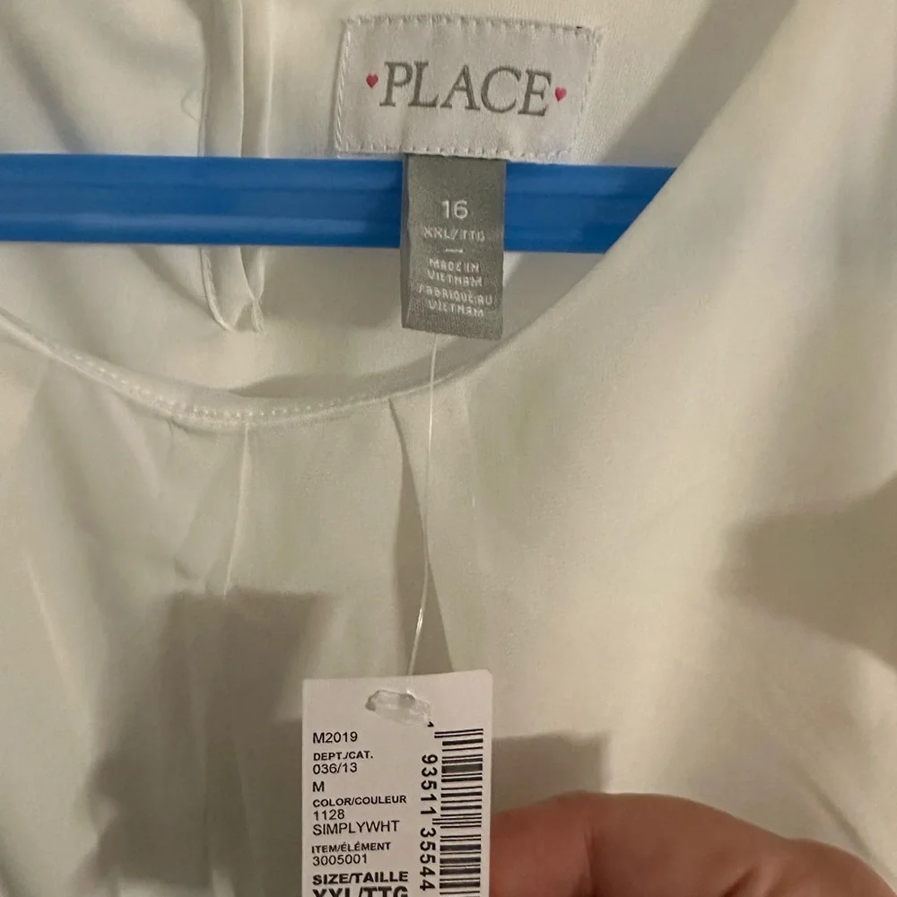 NWT The Children’s Place- White Dress Shirt